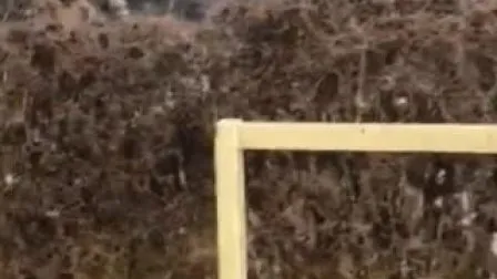 Chinesischer schwarzer Marmor, alter Holzader-Marmorfliesen-Bodenbelag für die Badezimmerdekoration