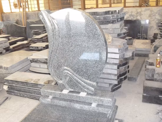 Rot/Braun/Grün/Grau/Schwarz Farbe Granit Einzel-/Doppel-Grabstein-Grabsteine ​​im europäischen Stil