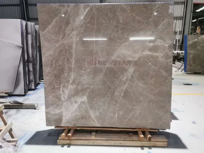 Hochwertige Marmorboden-Porzellanplatten für Innenwände, China-Fabrikpreis, grauer Marmor, polierte Dekoration
